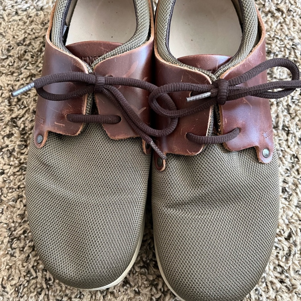 Men's Brown and Olive Casual Shoes